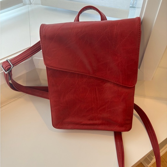 Handbags - Vegan Leather Backpack Purse